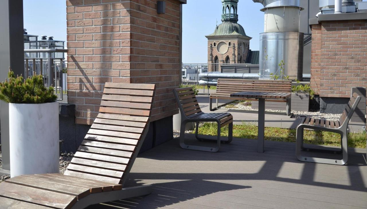 Roof Terrace Old Town Apartments With Private Parking Gdansk Exterior foto