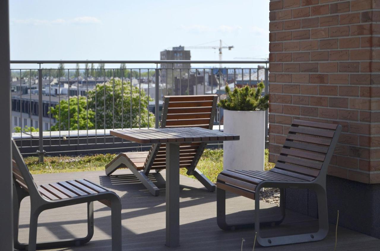 Roof Terrace Old Town Apartments With Private Parking Gdansk Exterior foto